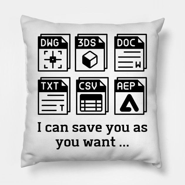 AUTOCAD EXPERT IS HERE, SO RELAX !! AUTOCAD PRO IS HERE. Pillow by MORBEN