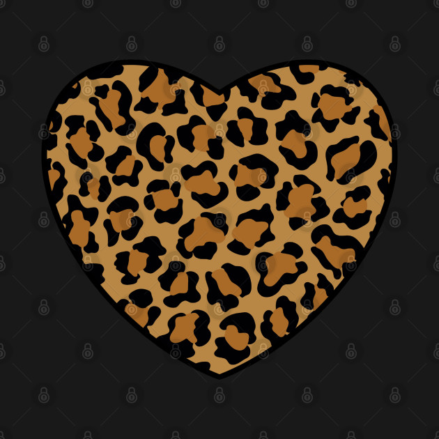 Disover Wild heart - Leopard - T-Shirt