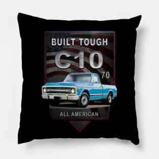 Square Body Chevy Truck Pillow