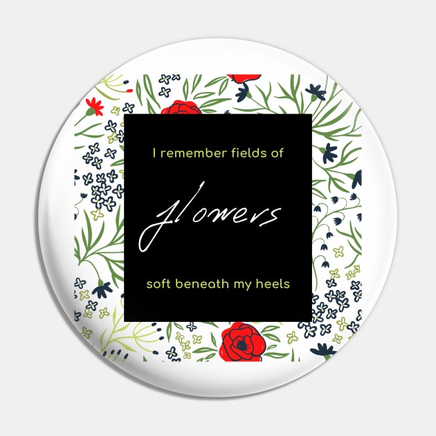 Flowers Pin by blablagnes