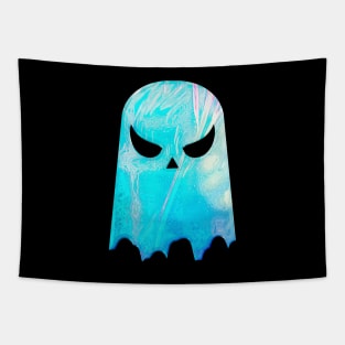 Cute Ghost | blue crome Tapestry