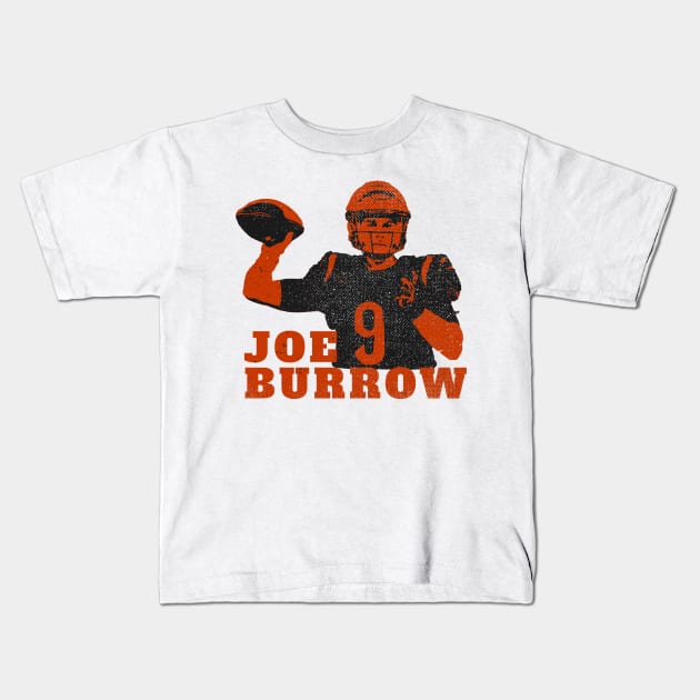 Joe Burrow - Cincinnati Bengals Oil on Canvas Youth T-Shirt by