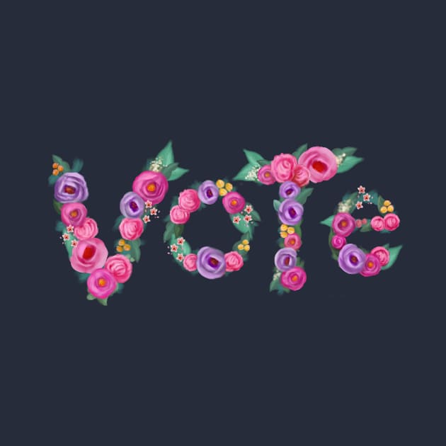 Vote (Music Festival Flower Crowns) by Star Sandwich