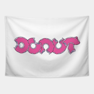 Pink Donuts Tapestry