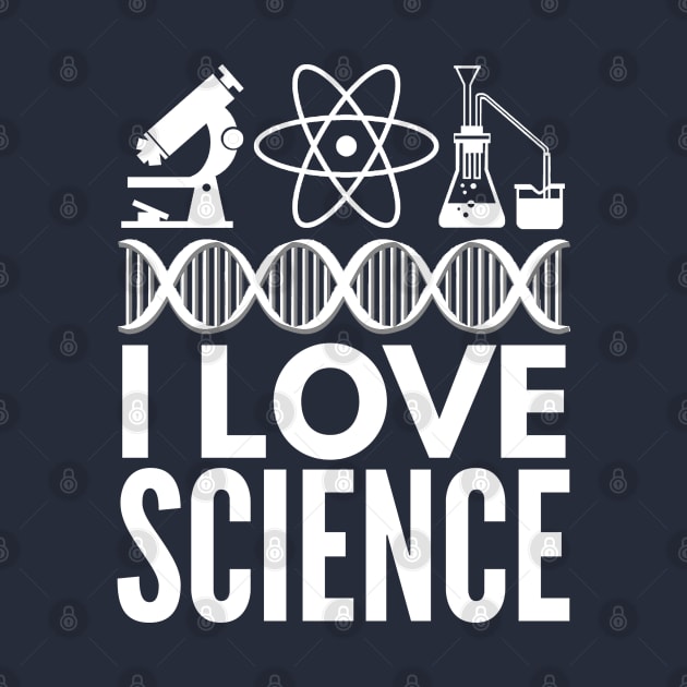 I love Science by AstroGearStore