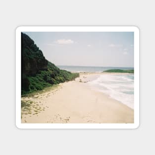 Seaside Serenity: Beach Photo Art Print Magnet