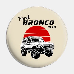 Bronco - Offroad Car Pin