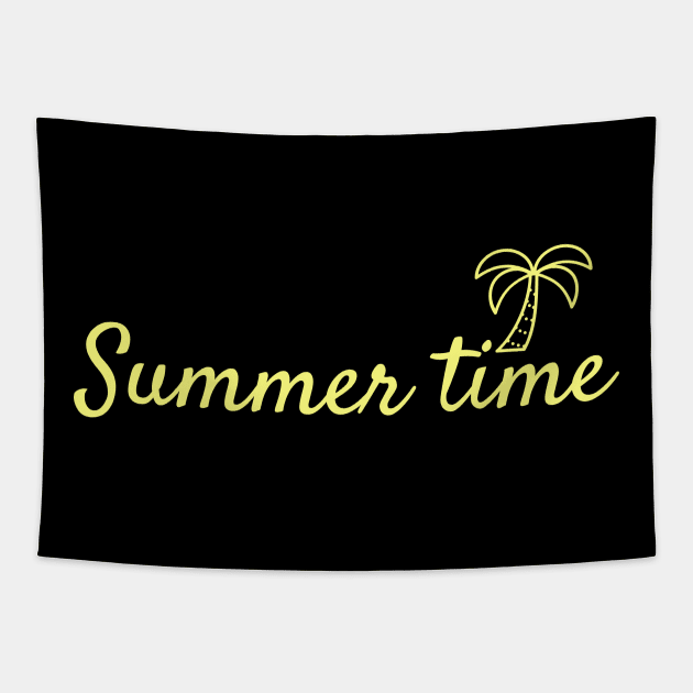 Summer time t shirt Tapestry by SunArt-shop