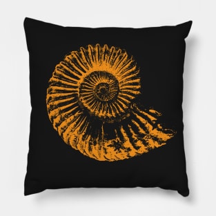 Paleontologists gift idea - Ammonite fossil Pillow