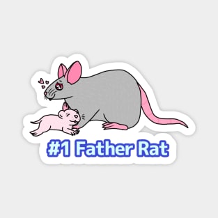 #1 Father Rat Magnet