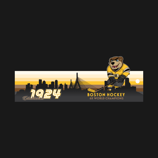 Bruins - 2019 Boston Champion Series Mascot Graphic by bkumm66