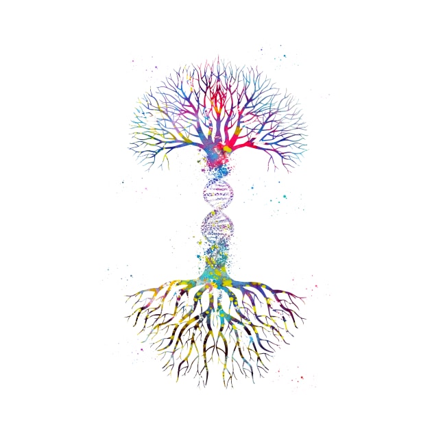 DNA Tree by erzebeth