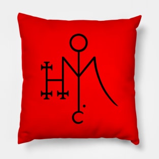 Moloch Demon sigil Pillow