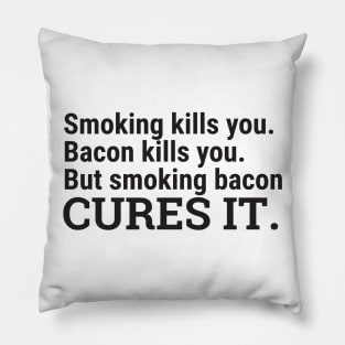 Smoking Bacon Pillow