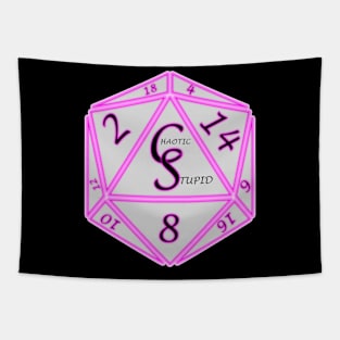 Chaotic Stupid D20 Tapestry