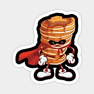 Captain pancake kawaii hero Butter Magnet