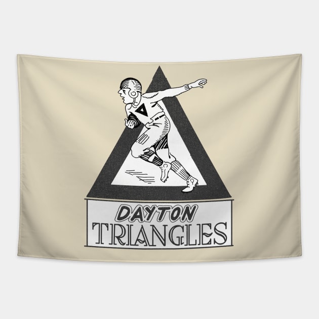 Defunct Dayton Triangles Football 1920 Tapestry by LocalZonly