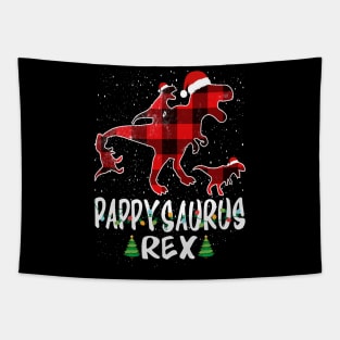 Pappy T Rex Matching Family Christmas Dinosaur Shirt Tapestry