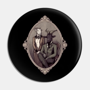 Victorian Horror Pin