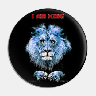 I am King. Lion Pin