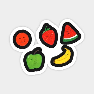 Fruity Sticker Pack Magnet