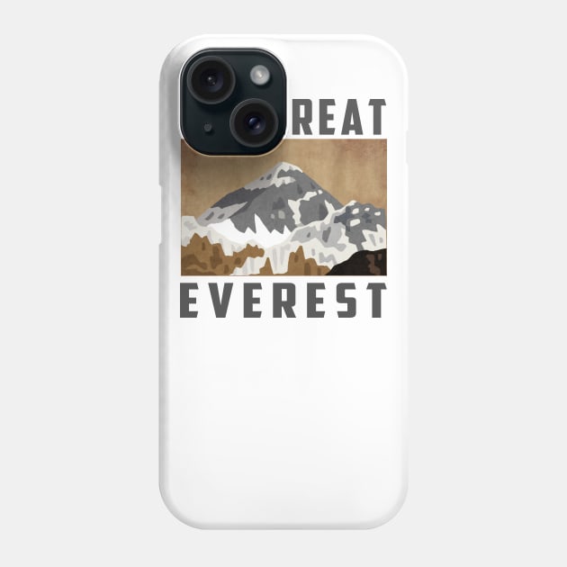 great everest t-shirt Phone Case by adouniss
