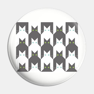 Cat Army Pin