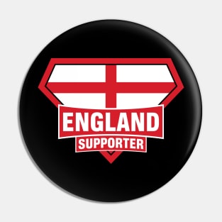 England Super Flag Supporter Pin