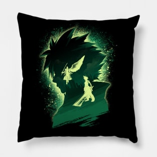 Cloud vs One winged Angel Pillow