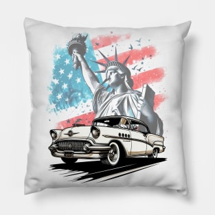 Jay Lenos Roadmaster 1955 Pillow