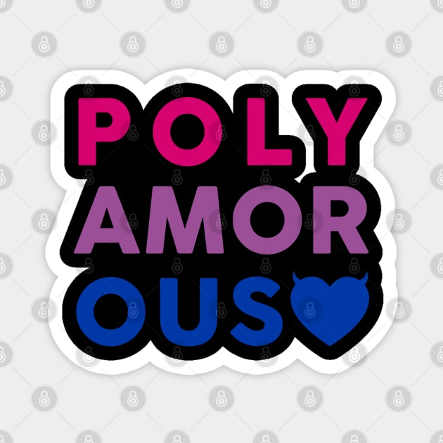 Polyamorous Bisexual Magnet by Pridish