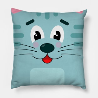 Mr Square Cat Pillow