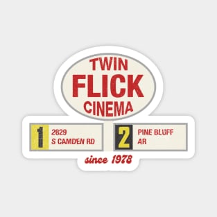 Twin Flick Cinema Magnet