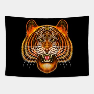 Tiger animal bengal tiger Siberian tiger big cat wild cat Tapestry