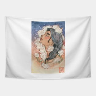 Night Bloom Tapestry