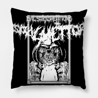 Spaghettor! (B/W) Pillow