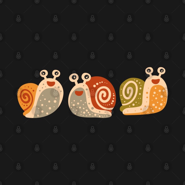 Happy Snails by TeaTimeTs