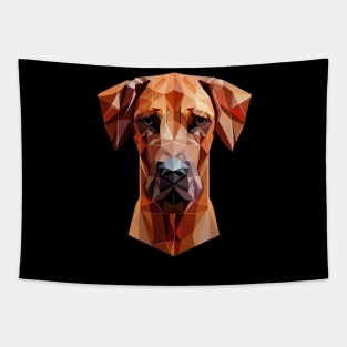 Geometric Rhodesian Ridgeback Shirt Tapestry