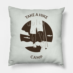 Take a Hike Camp Pillow