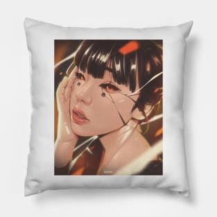 lunar revel Pillow