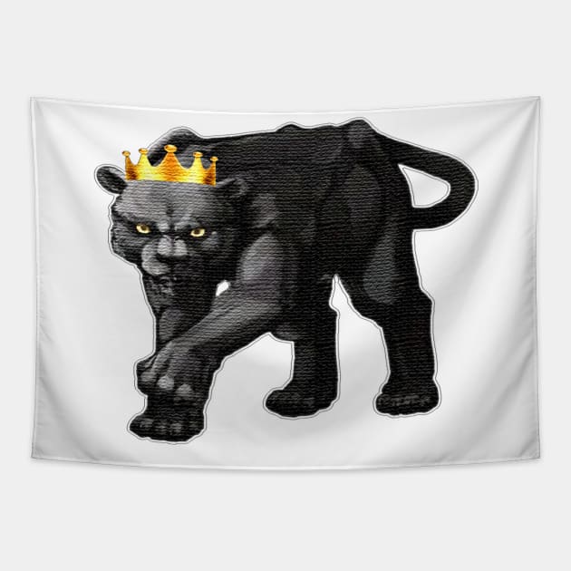 King Black Panther Tapestry by Afrocentric-Redman4u2