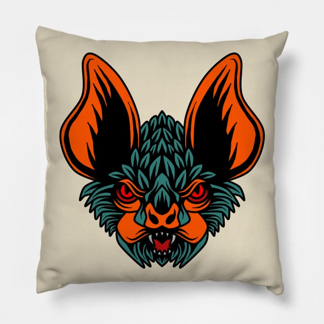 Bat Head Pillow by Tuye Project