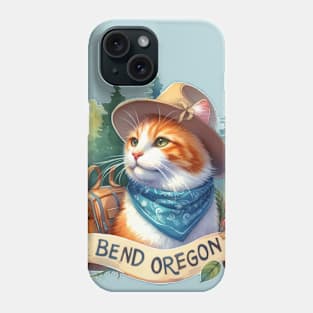 Bend Oregon Hiking Cat Phone Case