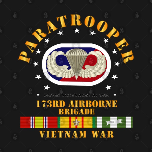 173rd Airborne Bde Oval w Paratrooper w VN SVC by twix123844