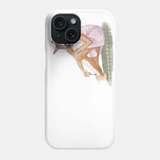 Cat-astrophic shave Phone Case