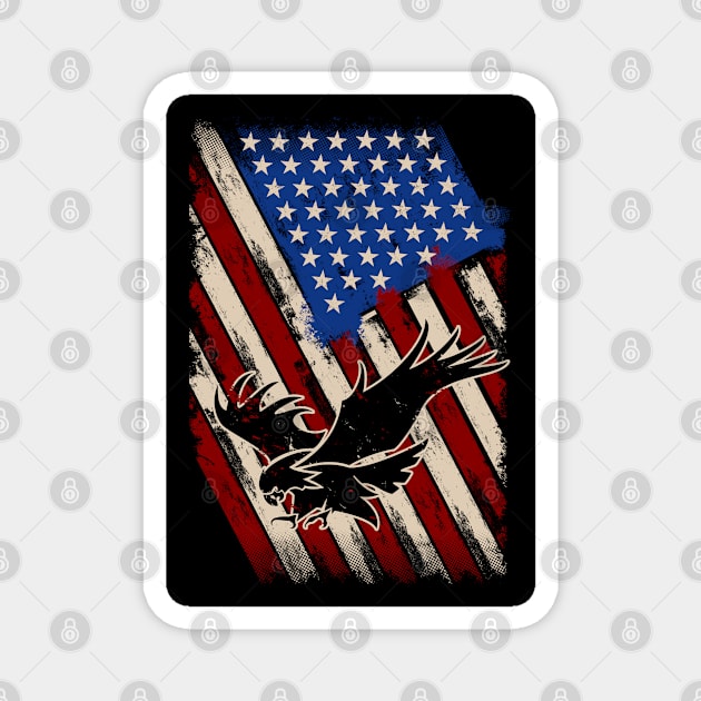 Eagle Patriot Poster Magnet by Suprise MF