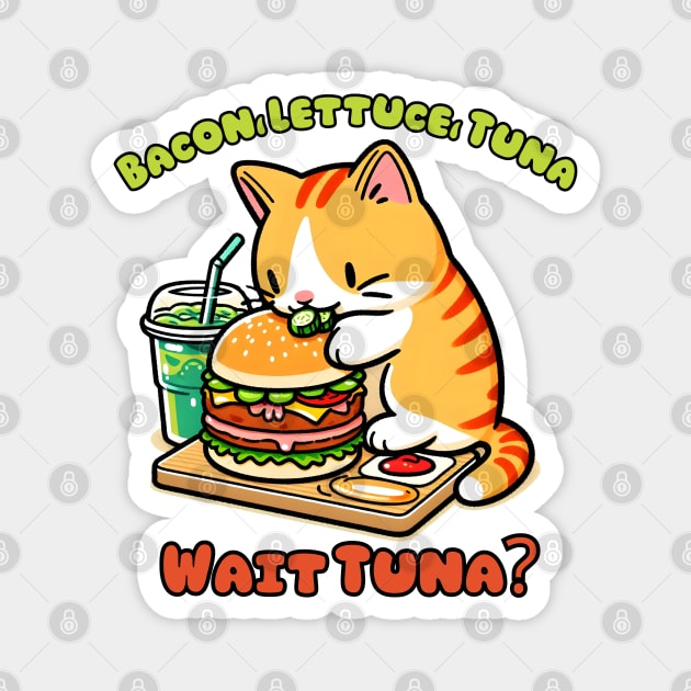 BLT cat meow Magnet by Japanese Fever