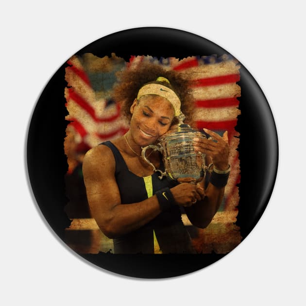 Vintage Serena Williams Pin by kulinermodern