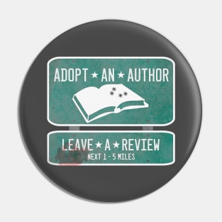 Adopt an Author Pin