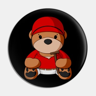 Polo Teddy Bear Pin